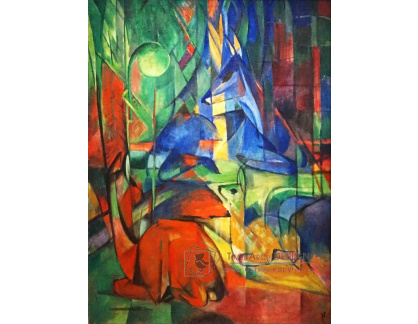 D-8251 Franz Marc - Jelen v lese