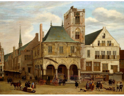 VH832 Jacob van der Ulft - Staroměstská radnice v Amsterdamu