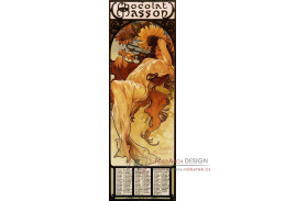 VAM115 Alfons Mucha - Chocolat Masson, Summer