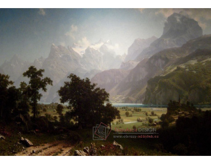 SO IV-280 Albert Bierstadt - Luzernské jezero