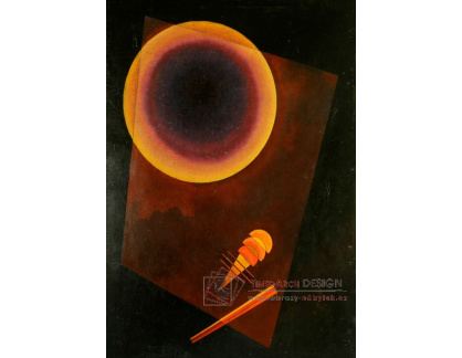 A-5961 Vasilij Kandinskij - Kruh s hnědou