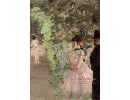 D-7797 Edgar Degas - Tanečníci v zákulisí