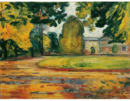 D-8133 Edvard Munch - Park v Kösen