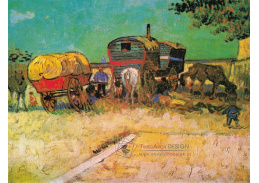 A-26 Vincent van Gogh - Cikánské tábořiště s karavany