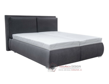 KORONA, čalouněná postel 180x200cm, výběr provedení