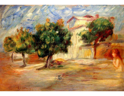VR14-82 Pierre-Auguste Renoir - Akt v krajině