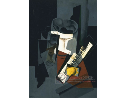 VJG 45 Juan Gris - Zátiší s novinami