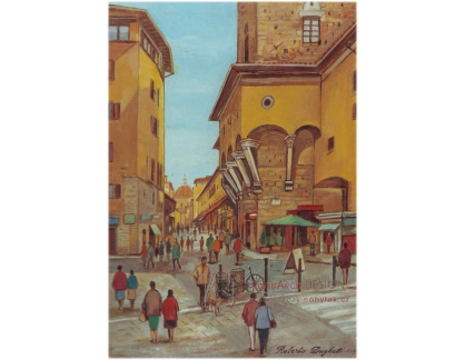 VSO 873 Roberto Dughetti - Pohled na Florencii