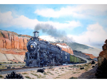 SO IV-263 Gil Bennett - Vlak v Novém Mexiku