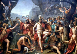 SO V-191 Jacques-Louis David - Leonidas u Thermopyl
