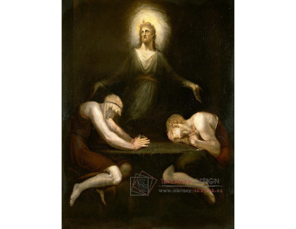 SO XII-439 Henry Fuseli - Kristus zjevující se v Emauzích