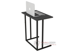 SORIA, příruční stolek, černá / antracit