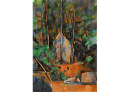 A-2944 Paul Cézanne - Studna parku Chateau Noir