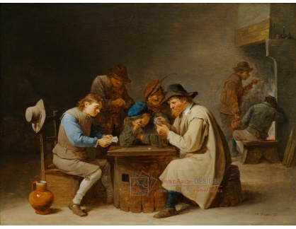 A-6859 David Teniers - Hráči karet