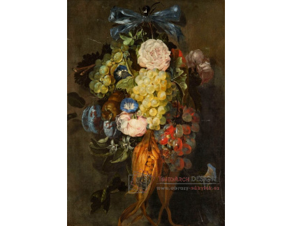 A-8479 Cornelis de Heem - Zátiší z ovoce a květin
