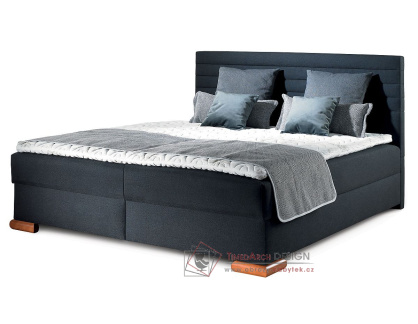CORALO, čalouněná postel - boxspring 180x200cm, výběr provedení