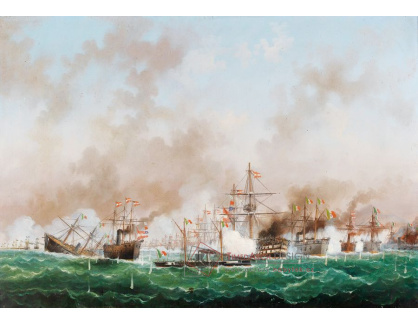 D-9289 Basilio Ivankovic - Námořní bitva u Lissy 20 července 1866