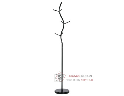 80003-09 BK, věšák kovový, černý lak