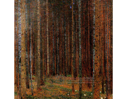 VR3-97 Gustav Klimt - Tannenwald