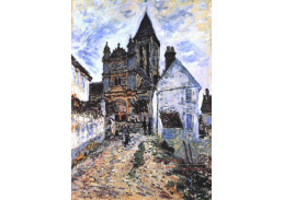 VCM 92 Claude Monet - Kostel ve Vetheuil