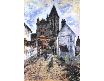 VCM 92 Claude Monet - Kostel ve Vetheuil
