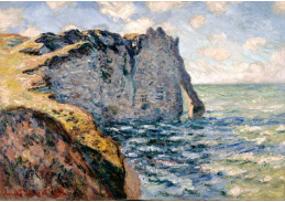 VCM 173 Claude Monet - Útes na Aval Etretat