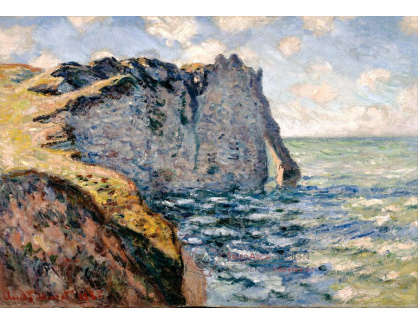 VCM 173 Claude Monet - Útes na Aval Etretat