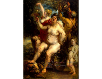 VRU03 Peter Paul Rubens - Smíření Bacchuse