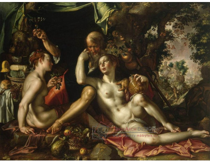 SO V-145 Joachim Wtewael - Lot a jeho dcery