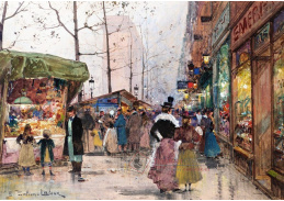 SO XI-437 Eugene Galien-Laloue - Paříž, Porte Saint-Denis