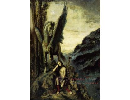 SO XVII-354 Gustave Moreau - Básník na cestách