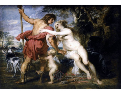 VRU152 Peter Paul Rubens - Adonis a Venuše