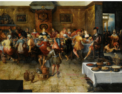 DDSO-1371 Frans Francken - Podobenství o svatební hostině
