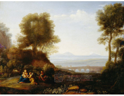 SO XI-228 Claude Lorrain - Odpočinek na útěku do Egypta