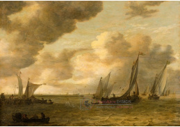 A-2274 Jan van Goyen - Ústí s plachetnicemi