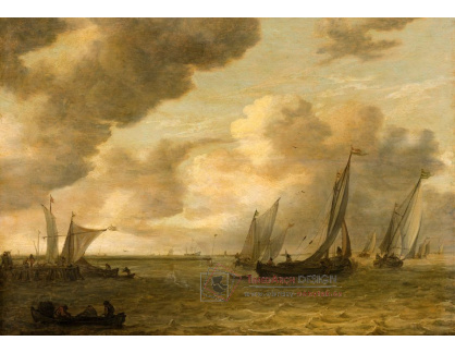 A-2274 Jan van Goyen - Ústí s plachetnicemi