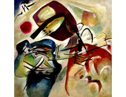 A-5834 Vasilij Kandinskij - Obraz s černým obloukem