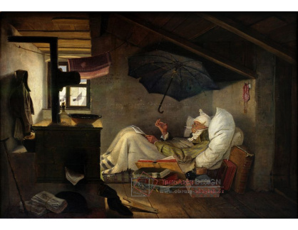 DDSO-3241 Carl Spitzweg - Chudý básník