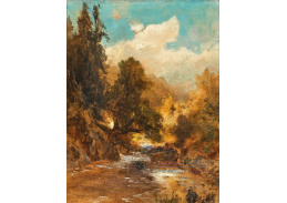 A-7965 Eduard Peithner von Lichtenfels - Horský potok