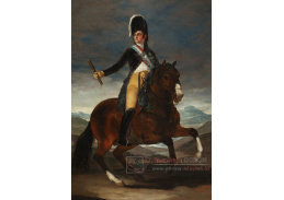 D-6288 Francisco de Goya - Jezdecký portrét Fernanda VII
