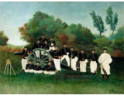 D-8163 Henri Rousseau - Dělostřelectvo