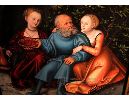 VlCR-183 Lucas Cranach - Lot a jeho dcery