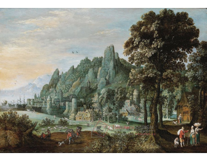 DDSO-1766 Marten Ryckaert - Krajina v údolí Rýna