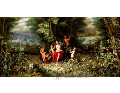 VP206 Jan Brueghel - Alegorie ročních období