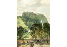 KO V-242 Samuel Bough - Hrad Edinburgh od Princes Street