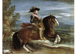 PORT-595 Diego Velázquez - Jezdecký portrét Filipa IV