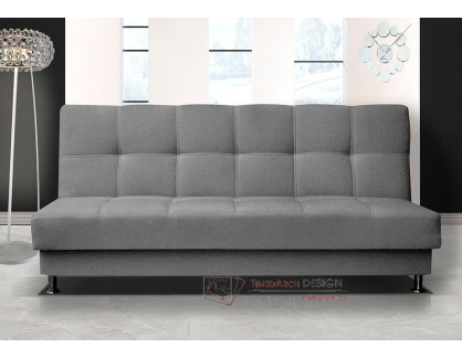 DREAM III B, pohovka rozkládací, látka Baku 4 šedá