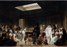 A-8413 Louis-Leopold Boilly - Hra kulečníku