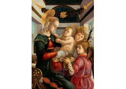 A-84 Sandro Botticelli - Madonna s dítětem a anděly