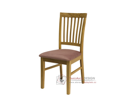 Z02 BESI, jídelní židle dubová, výběr čalounění